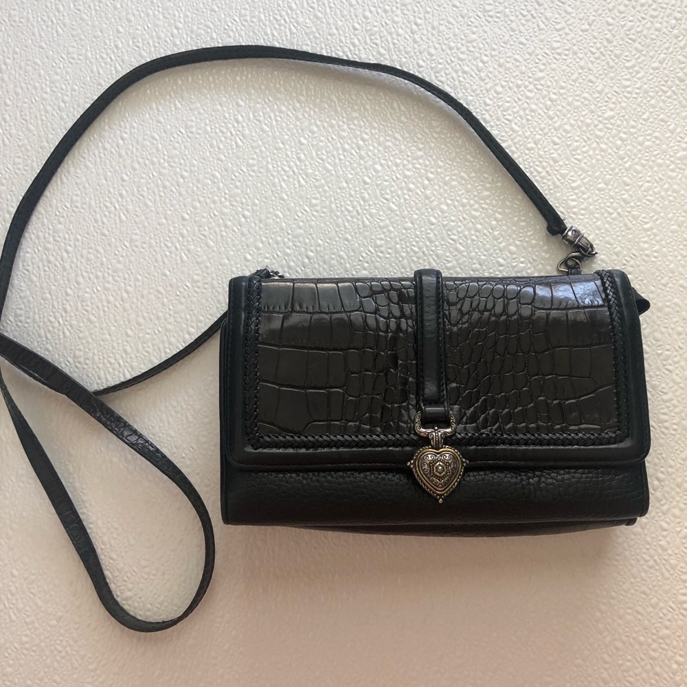 Brighton Snake Skin Crossbody/Wallet